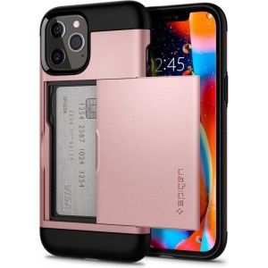 Spigen Slim Armor CS Apple iPhone 12 / 12 Pro Hoesje - Roze