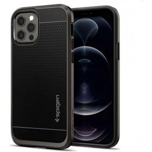 Spigen Neo Hybrid Apple iPhone 12/12 Pro Hoesje - (Gunmetal)